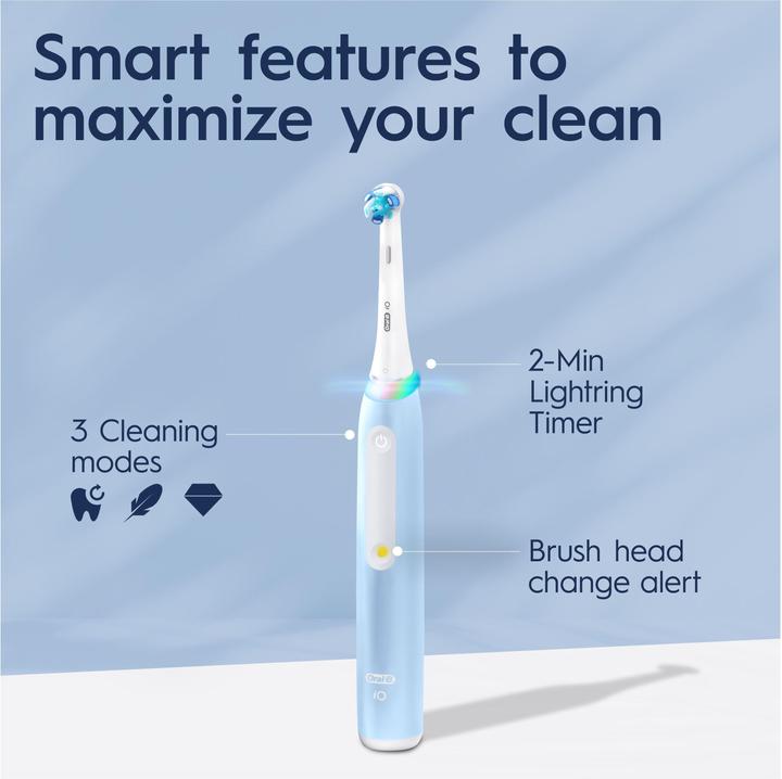Image du produit Oral-B IO 3S ELEKTRISCHE TANDENBORSTEL bleu (Brosse à dents oscillo-rotative)
