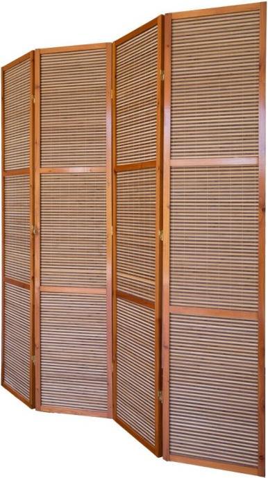 Produktbild Homestyle4u Raumteiler Höhe 2 m Paravent Spanische Wand Sichtschutz Sondergrösse 200cmx170cm