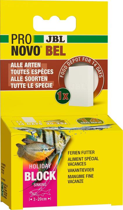 Immagine prodotto JBL Aquaristik und Terraristik ProNovo BEL VACANZA (Pesci d'acqua dolce)