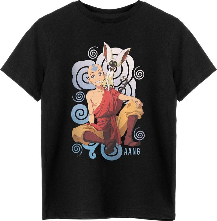 Immagine prodotto Avatar: The Last Airbender Maglietta per bambini/ragazzi Aang e Momo (158, 164)