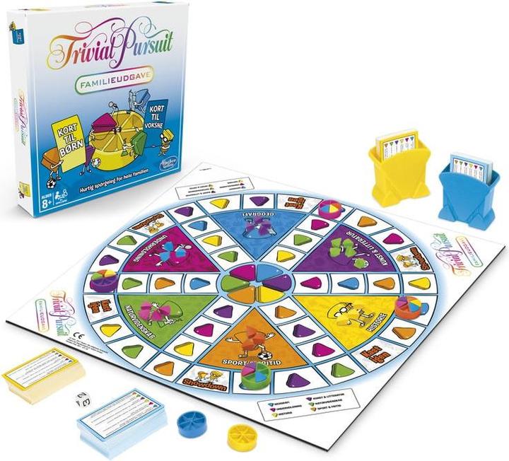 Immagine prodotto Hasbro Trivial Pursuit edizione familiare gioco da tavolo Trivia (Danese)