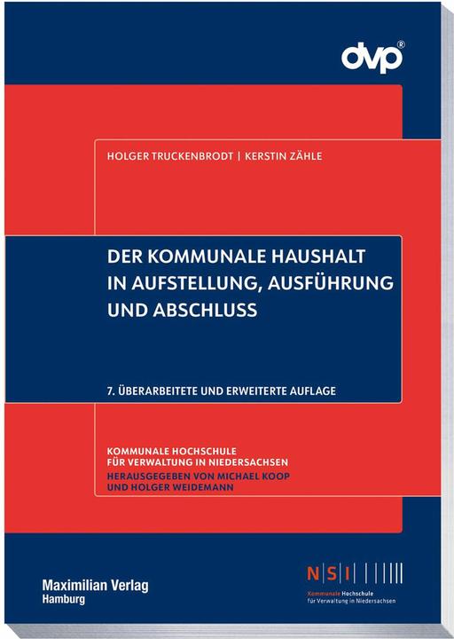 Image du produit Der kommunale Haushalt in Aufstellung, Ausfhrung und Abschluss (Allemand, Kerstin Zähle, Holger Truckenbrodt, 2024)