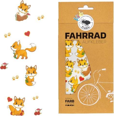 Image du produit Farbviereck Autocollants / stickers à motifs de renard