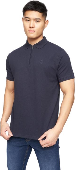 Produktbild Crosshatch Telepart Poloshirt mit kurzem Reissverschluss (S)
