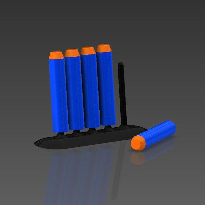 Actual product image Nerf Dart Halter Display
