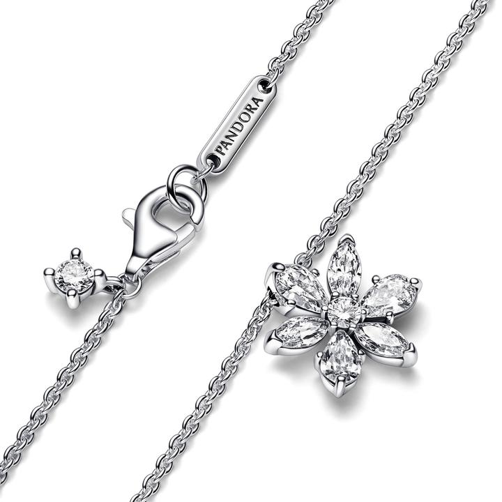 Produktbild Pandora Sparkling Herbarium Cluster Halskette (Sterling Silber 925, 45 cm)