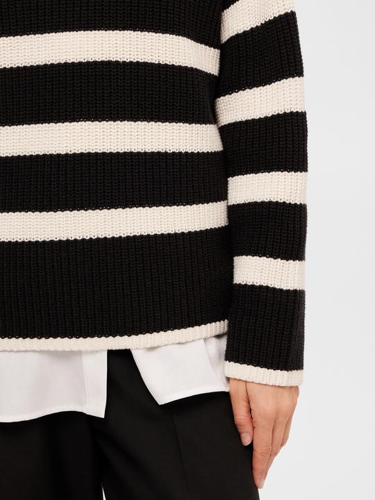 Actual product image Selected Femme Striped knit jumper (XS)