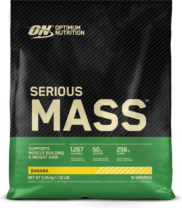 Actual product image Optimum Nutrition Serious Mass (Banana, 1 pcs., 5450 g)
