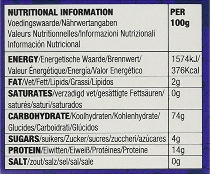 Valeurs nutritives et ingrédients Spencer & Fleetwood Pâtes au pénis (235 g)