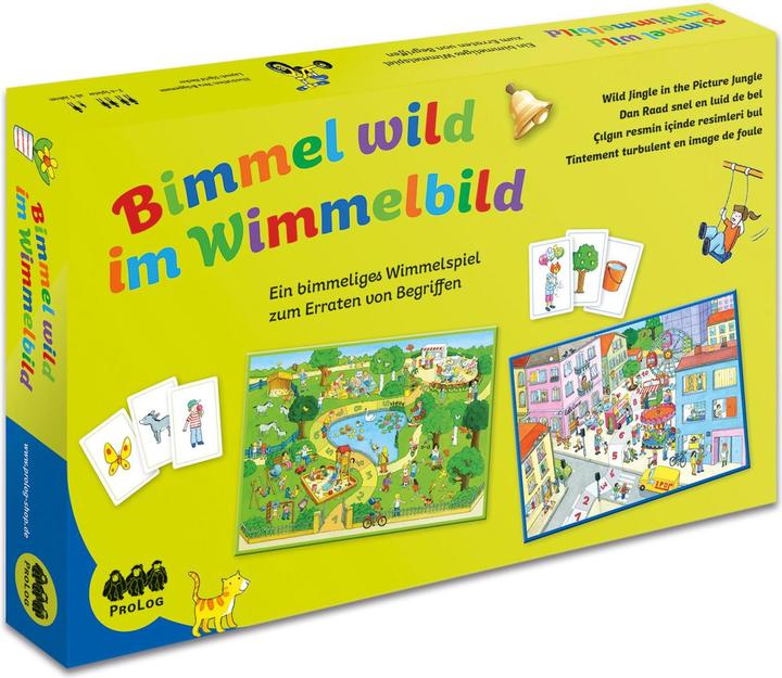 Produktbild Bimmel wild im Wimmelbild. (Deutsch, Englisch)