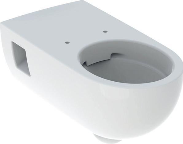 Produktbild Geberit Renova Nr. 1 Comfort Tiefspül-WC, spülrandlos, 6/5 l, teilgeschlossene Form, wandhängend