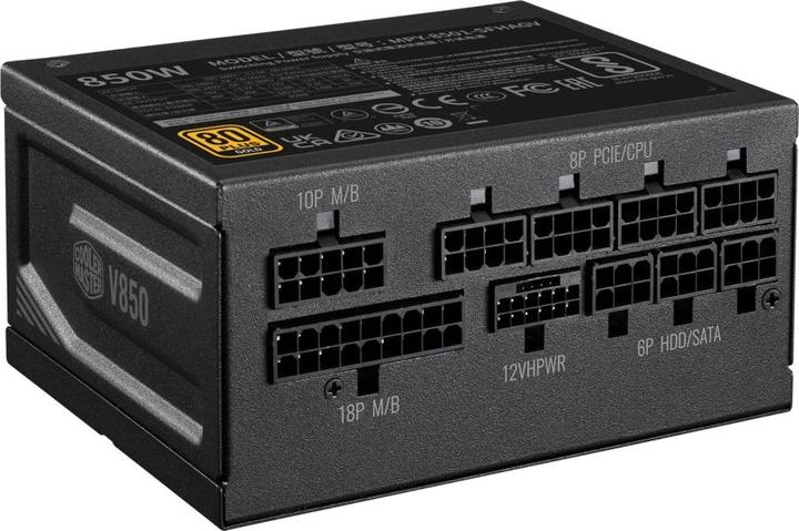 Image du produit Cooler Master CM V850 SFX 80+ Gold ATX 3.1,90° 12VHPWR cable (850 W)
