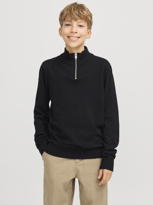 Actual product image Jack & Jones Jjeemil Knit Half Zip Noos Jnr (128)