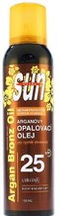 Actual product image Vivapharm Vivaco - Vivaco Sun Vital Bio Oil SPF 25 - Dry tanning oil with BIO argan oil 150ml (Suntan cream, SPF 25)