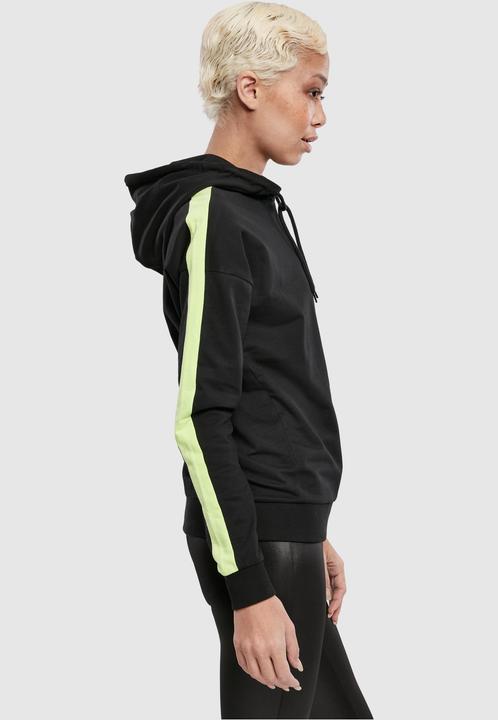 Produktbild Urban Classics Ladies Neon Shoulder Stripe Hoody (XS)