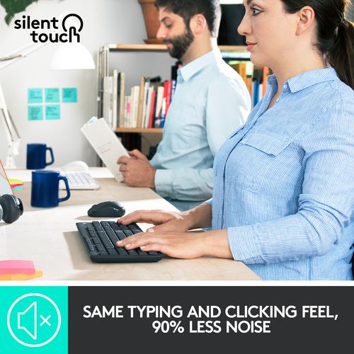 Actual product image Logitech MK295 Silent (US, Wireless)