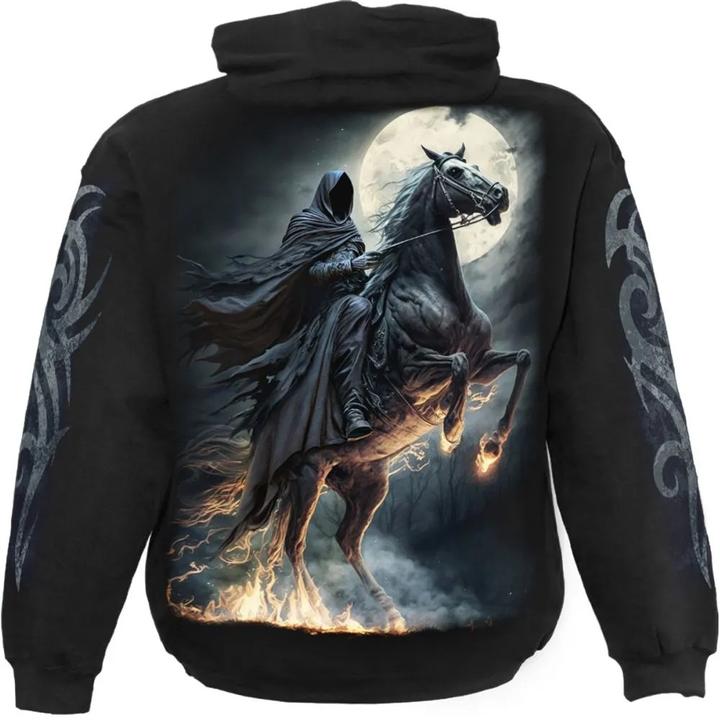 Actual product image Spiral Unisex Adult Shadow Rider Hoodie (S)