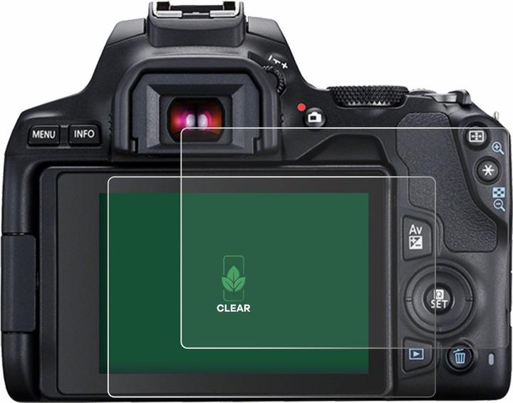 Produktbild ScreenLeaf Schutzfolie nachhaltiger Displayschutz Displayschutzfolie Folie Klar Transparent (Displayschutz, EOS 250D)