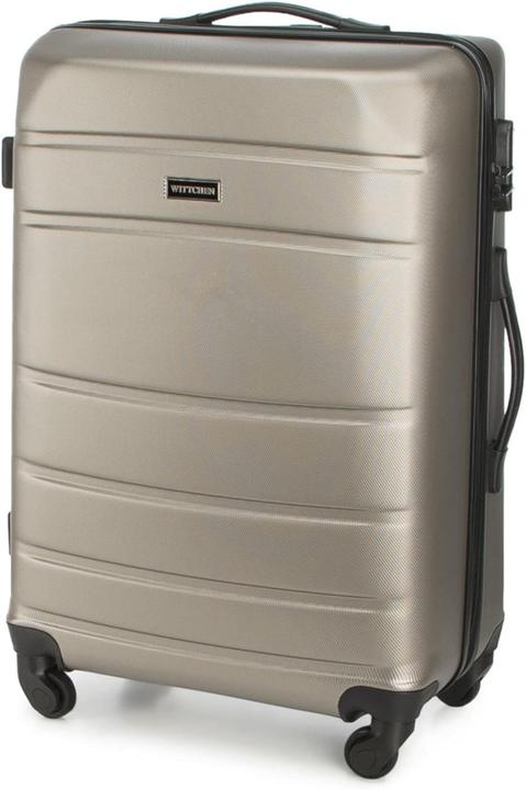 Wittchen Globe Line Modern, Champagner (98 l, Handgepäck (bis 50l), M (50 - 90l), L (90 - 115l))