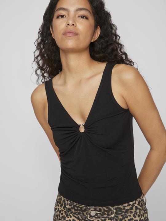 Actual product image Vila V-neck top without sleeves (XS)