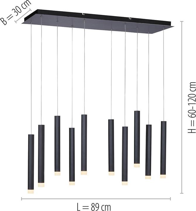 Produktbild Selltec LED Pendellampe Pendel Bruno (5500 lm)