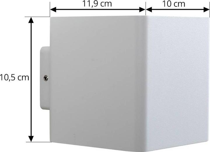 Actual product image Lucande Aaron (IP54)