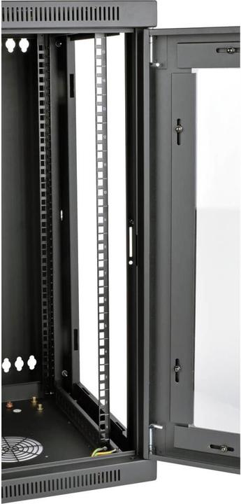 Actual product image Eaton SmartRack 15U Low-Profile Switch-Depth Wall-Mount Half-Height Rack Enclosure Clear A (15 RU, 19 inch rack)