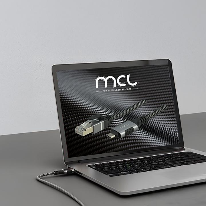Immagine prodotto MCL CAVO USB 3.1 DA TIPO C MASCHIO A RJ45 MASCHIO - 2M (2 m, USB 3.2 Gen 1)