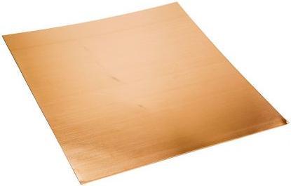 Rs Pro Tôle de cuivre 0,45x300x300mm (300 mm, 300 mm, 0.45 mm)