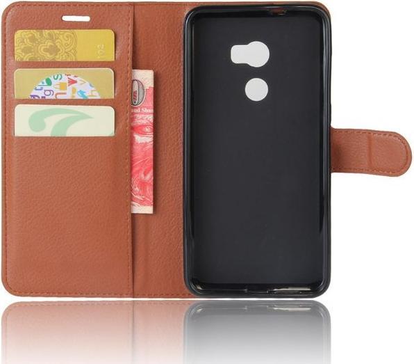 Produktbild MU Classic Litchi Leder Bookcover Series (HTC One X10)