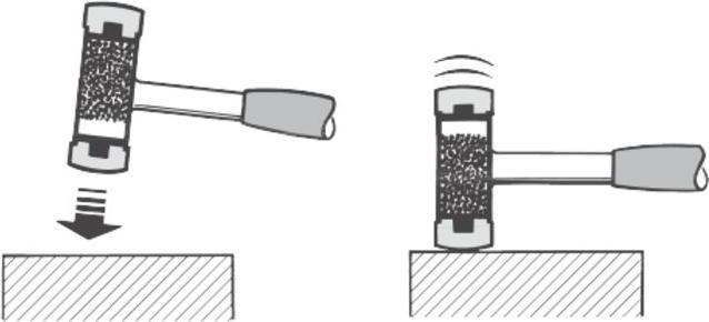 Actual product image Halder Nylon hammer (690 g)