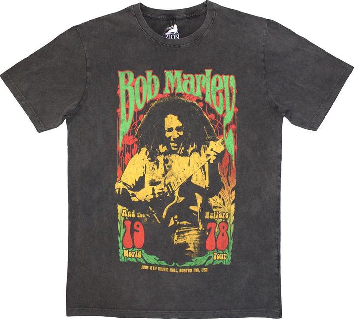 Actual product image Bob Marley 1978 Stone Wash (L)