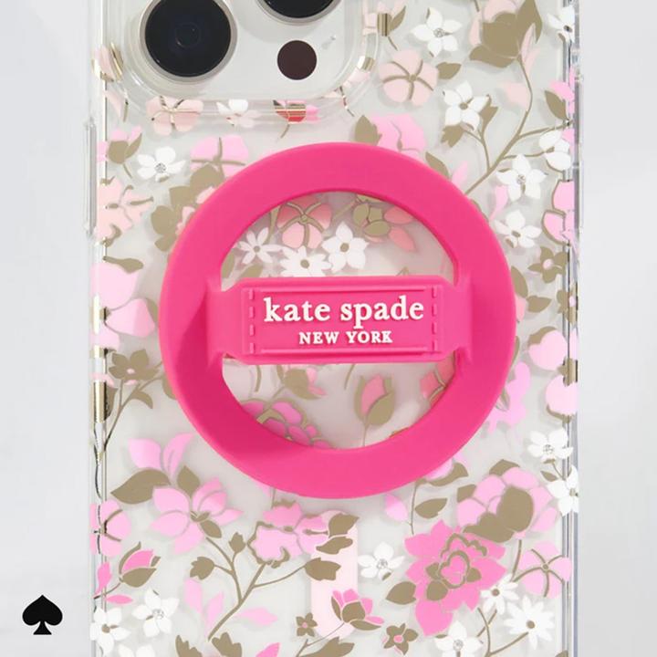 Immagine prodotto Kate Spade Magnetischer Schlaufengriff – MagSafe Fingergriff (Pom Pom Pink)