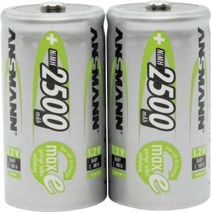 Actual product image Ansmann Baby C (2 pcs., C, 2500 mAh)
