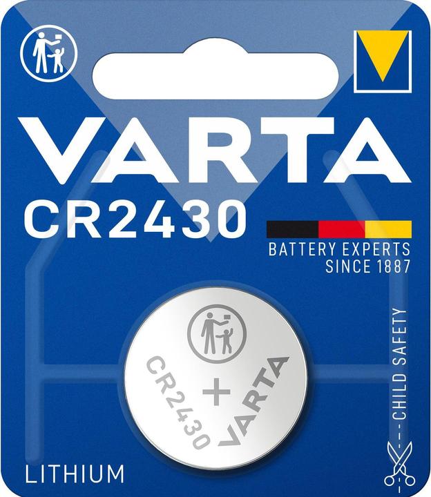 Actual product image Varta Electronics CR2430 (1 pcs., CR2430, 290 mAh)