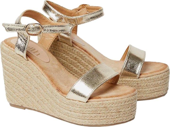 Actual product image FAITH Womens/Ladies Helene Wedge Sandals (36)