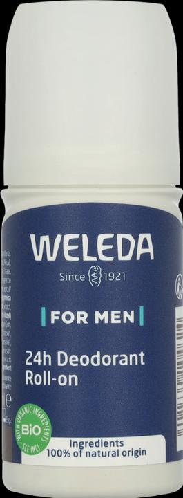 Actual product image Weleda For Men 24h deodorant (Roll-on, 50 ml)