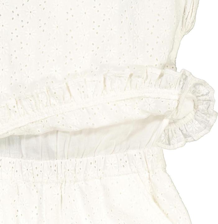 Produktbild La Redoute Collections Jumpsuit mit Volant und Lochstickerei (116)