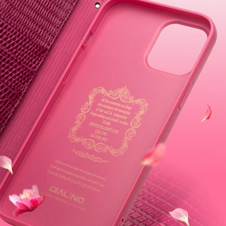 Produktbild QiAlino Hülle Croco Flip (Apple iPhone 14 Pro Max)