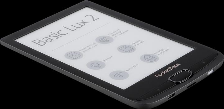 Productafbeelding PocketBook Basis Lux 2 (6", 8 GB, Obsidiaan Zwart)