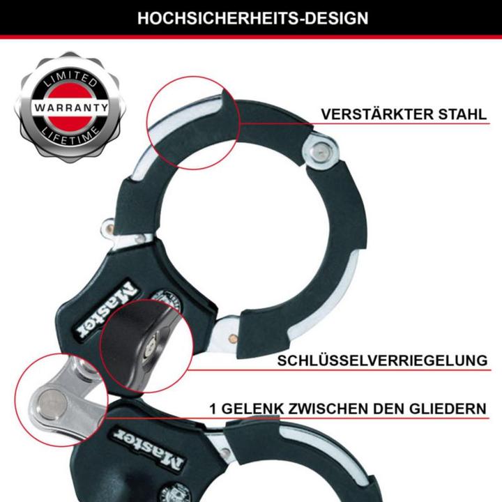 Image du produit Master Lock Handschellenschloss Street Cuff