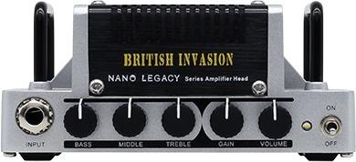 Actual product image Hotone Nano Legacy British Invasion 5 Watt guitar amplifier top (Guitar, 5 W)