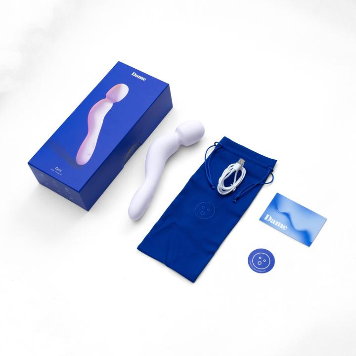 Productafbeelding Dame Products Com Wand Massager Kwarts