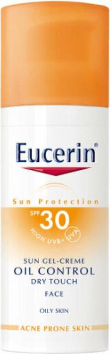 Produktbild Eucerin Sun Oil Control Sun Gel Dry Touch 50ml Gesichtssonnenpflege Spf30 (Sonnengel, SPF 30, 50 ml, 96 g)