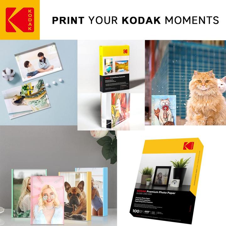 Produktbild Kodak Picture Paper 230g 11.8 mil Glossy 4/6x100 (9891164) (230 g/m², 10 x 15 cm, 1 x)