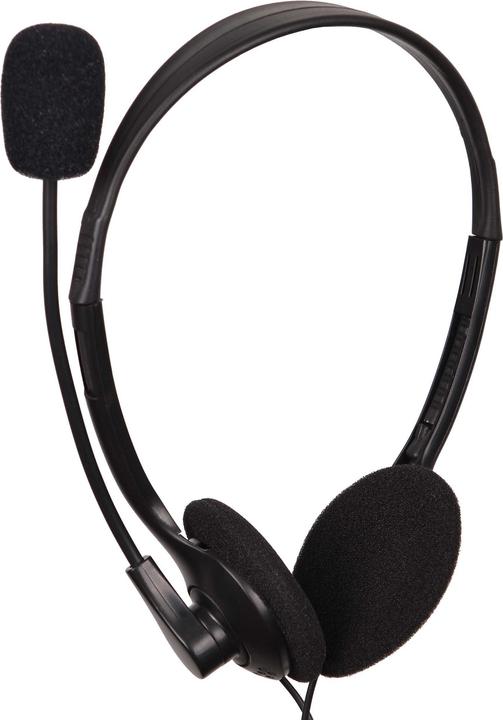 Image du produit Gembird MHS-123 Bandeau binaural Noir Casque (Filaire)