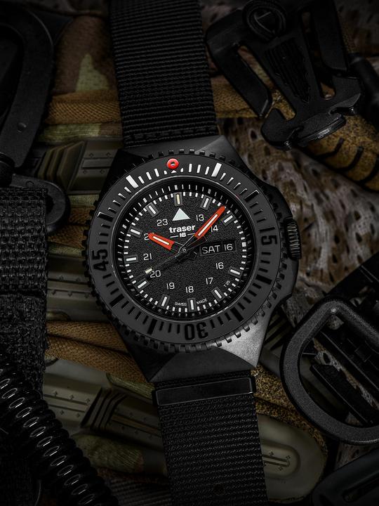 Produktbild Traser P69 Black Stealth (Taucheruhr, 46 mm)