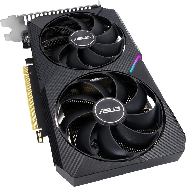 Actual product image ASUS DUAL-RTX3050-O8G-V2,HDMI,DP,Active (8 GB)