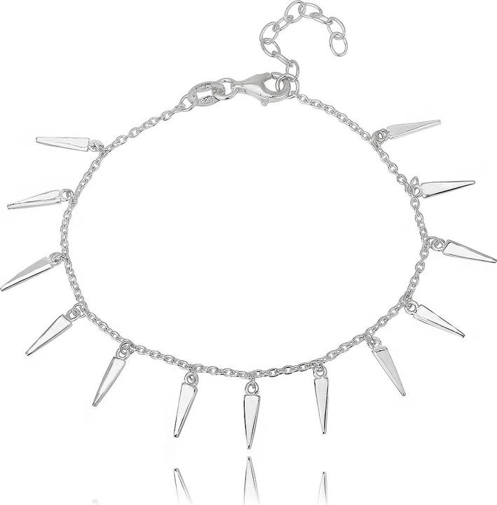 Actual product image Leyda Bangle Pendant (18.50 cm, Silver 925, Synthetic stone)