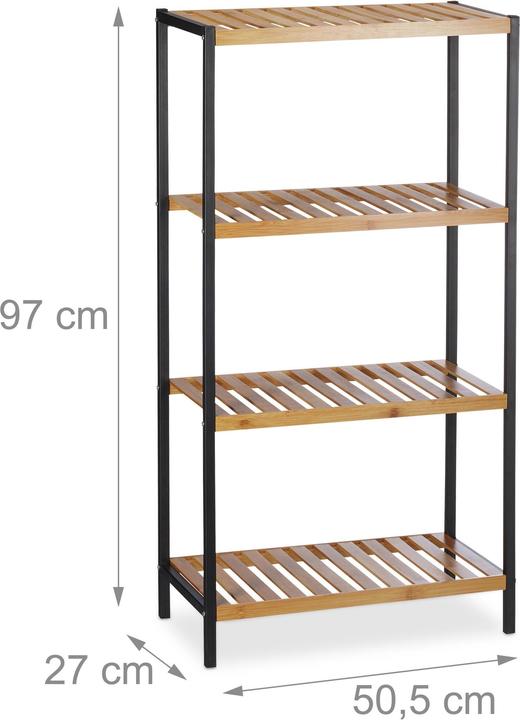 Actual product image Relaxdays Bambus (50 x 27 x 97 cm)